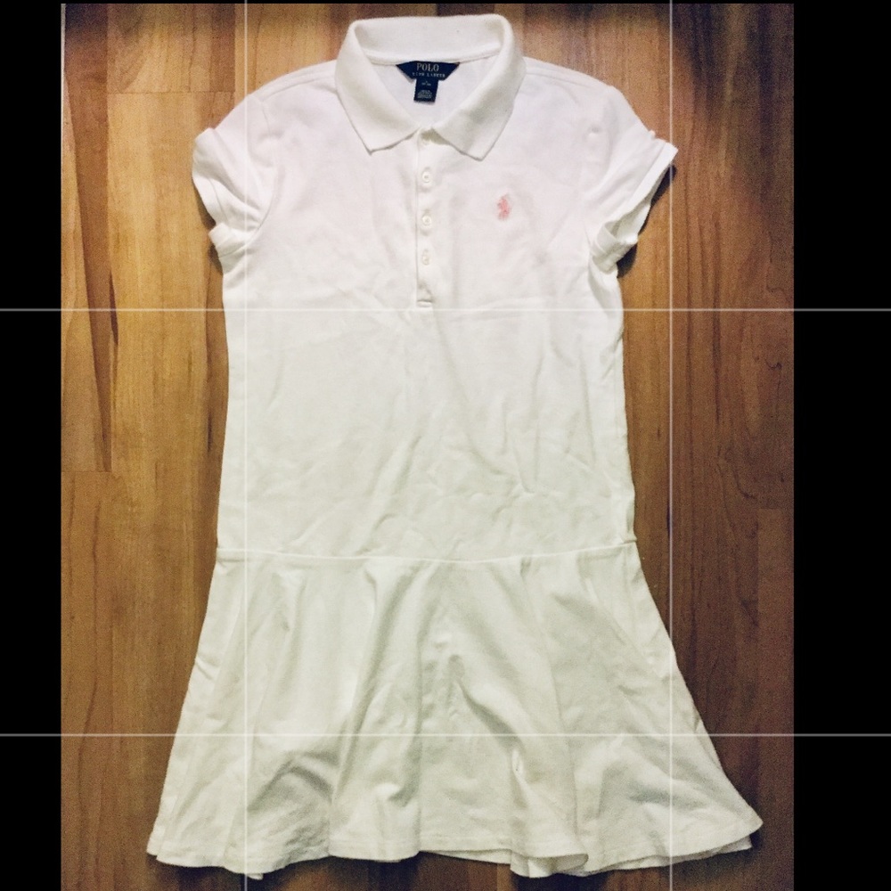 White Polo Dress